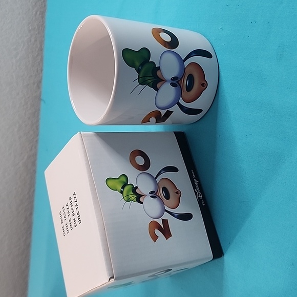 BNIB Disney 2000 Goofy Googly Eyes Coffee Drink Mug - Picture 10 of 10